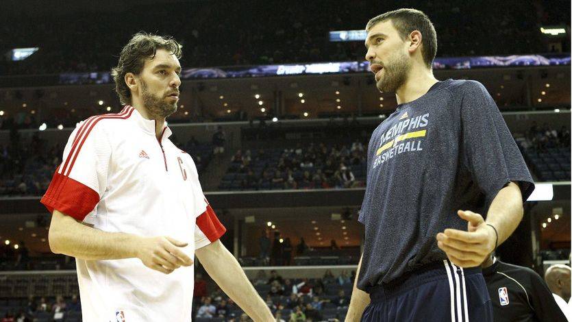 Cara y cruz de los Gasol: Pau, al Partido de las Estrellas; Marc, lesionado gravemente