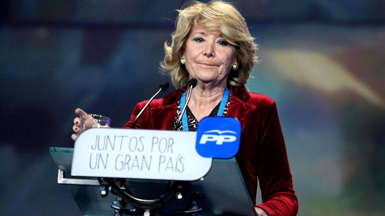La tranquila Aguirre con la Púnica: "Que se busque todo... nadie me ha acusado de llevarme un duro"