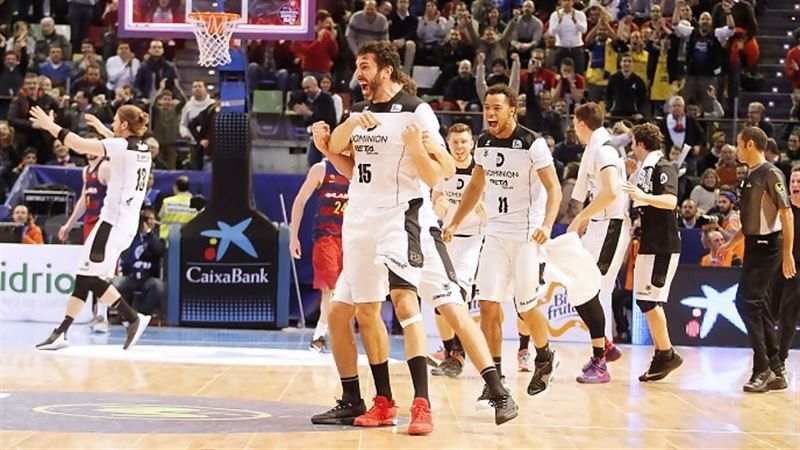 Sorpresón en la Copa del Rey: el Bilbao Basket elimina al Barça (73-72)