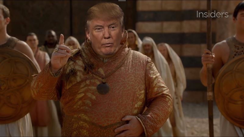 ¿Qué personaje sería Donald Trump si apareciese en 'Juego de tronos'?