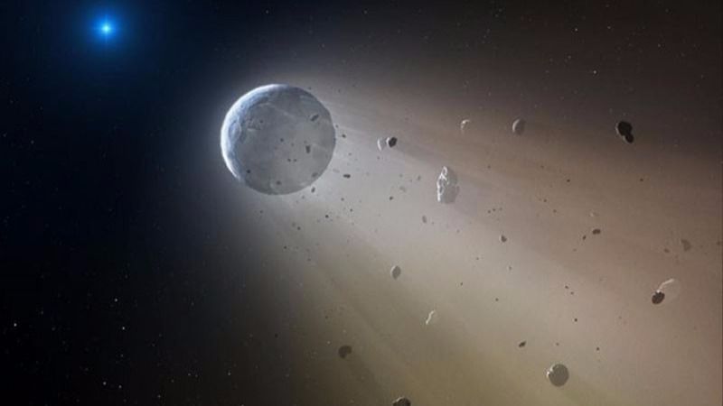 Espacio asteroide