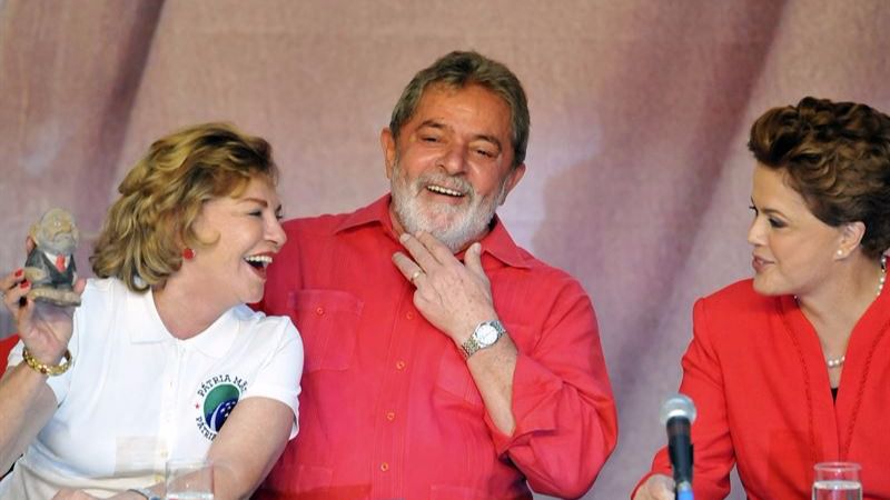 Dilma Rousseff y Lula da Silva