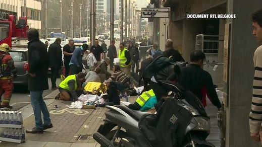La Policía sospecha de un segundo terrorista en el ataque al metro de Bruselas
