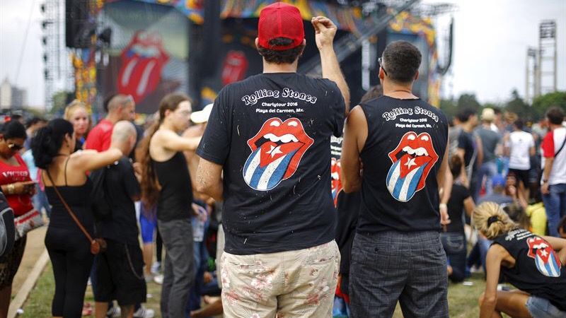 Los Rolling Stones en Cuba.