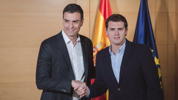 Ciudadanos logra atar su acuerdo con el PSOE antes de la reunión entre Sánchez e Iglesias