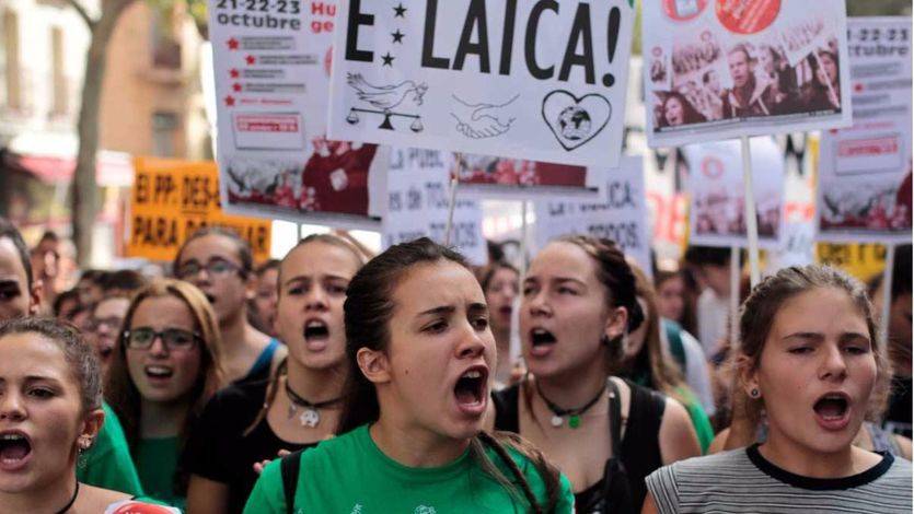 La huelga contra la LOMCE y el 3+2 vacía aulas de instituto y apenas se nota la universidad