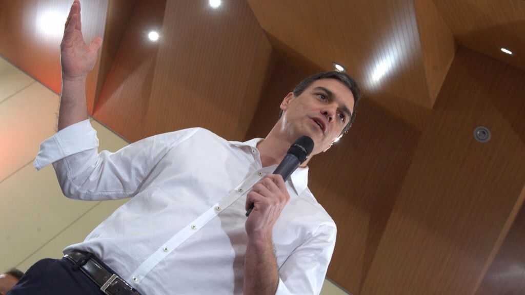 Sánchez enseña a Rajoy "el camino de Soria" y culpa a Iglesias de "bloquear" el pacto