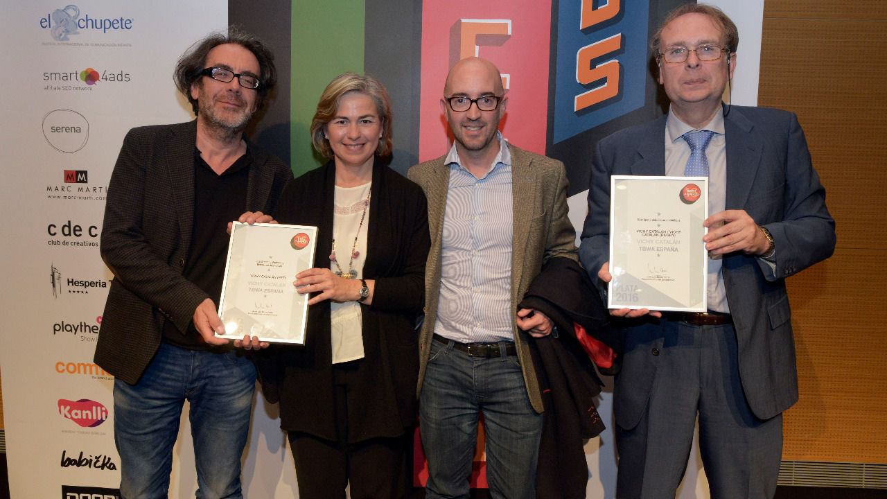 Vichy Catalan triunfa en los Best Awards 2016 con dos premios de plata