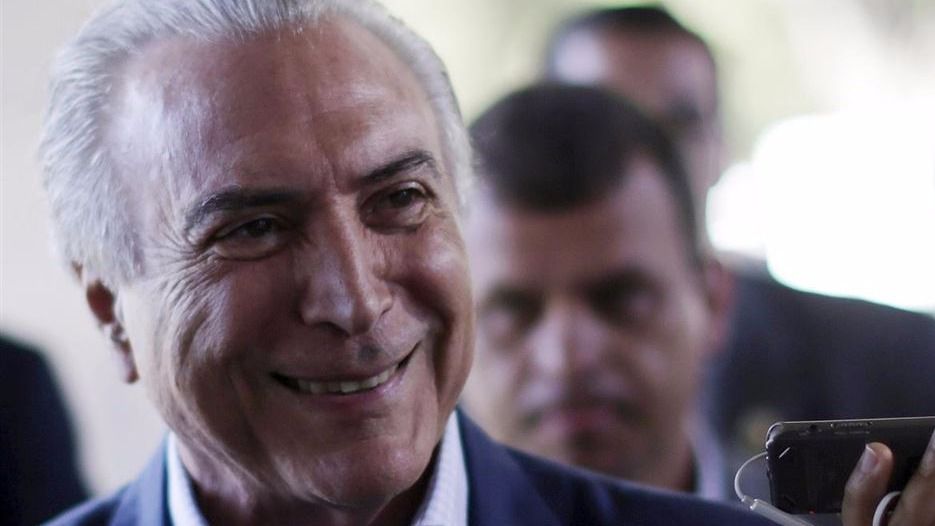 Michel Temer, nuevo presidente de Brasil de manera interina