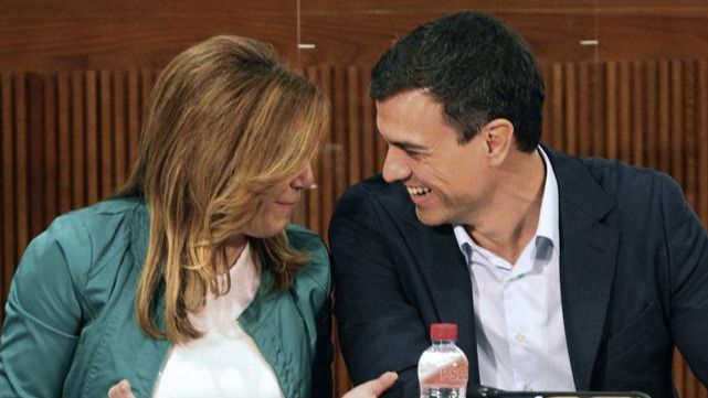 Susana deja a Sánchez de pato cojo del PSOE