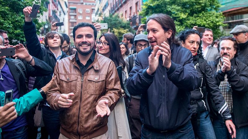 'Unidos Podemos': el nombre de la coalición Podemos-IU lleva al límite su registro