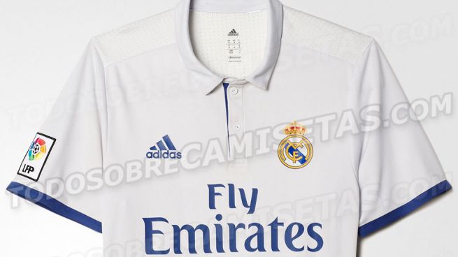 Revolucionaria camiseta del Real Madrid para la próxima temporada, la 2016-2017