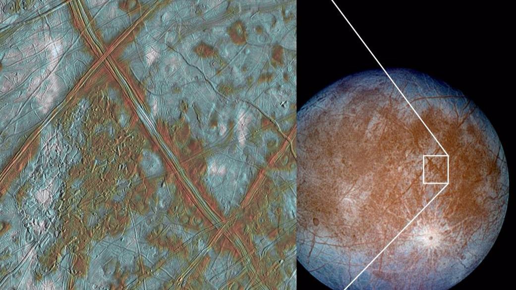 La luna Europa de Júpiter da esperanzas para la búsqueda de vida extraterrestre