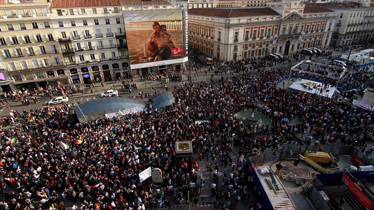 La Delegación del Gobierno en Madrid multa a los 'promotores' del aniversario del 15-M