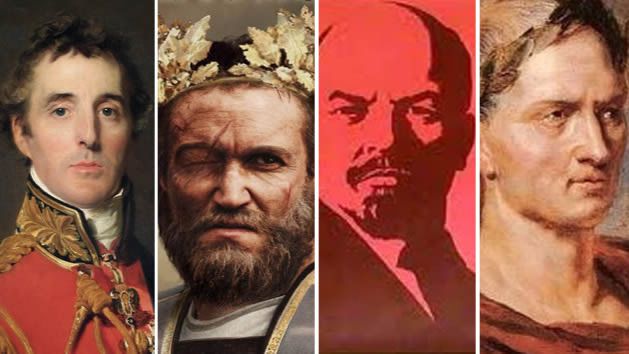 ¿Qué personajes históricos serían nuestros actuales líderes políticos?: Pompeyo, Lenin...