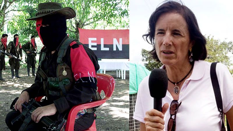 El Ejército de Liberación Nacional (ELN) colombiano no revela si ha secuestrado a la periodista española
