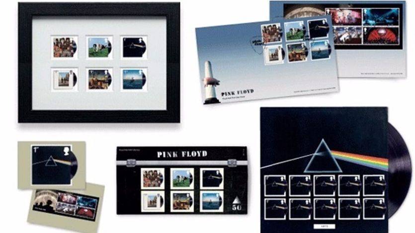 Serie especial de sellos postales de Pink Floyd