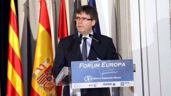 Puigdemont lanza el órdago total en Madrid: o negociación o independencia catalana en un año
