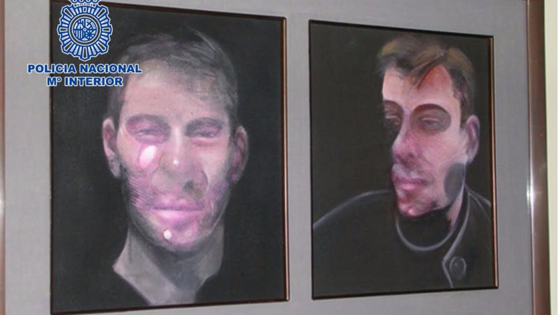 El análisis de unas fotografías permite detener a los autores del robo de cinco cuadros de Bacon en Madrid