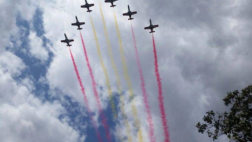 Vítores al Rey y algunos abucheos a Carmena en el Día de las Fuerzas Armadas