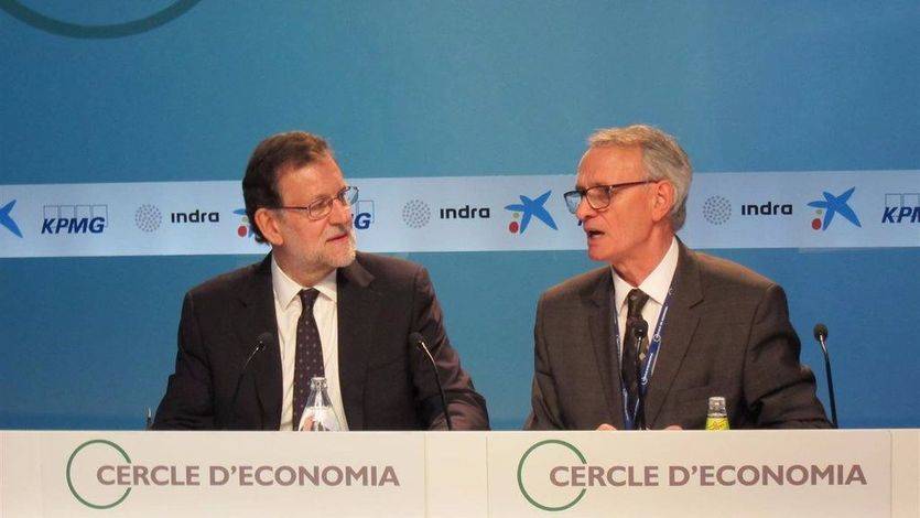 Mariano Rajoy, este sábado en Sitges.