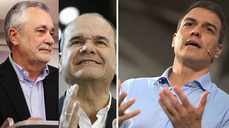 Malestar interno en el PSOE por Chaves y Griñán: Sánchez deja apartados a los ex presidentes andaluces