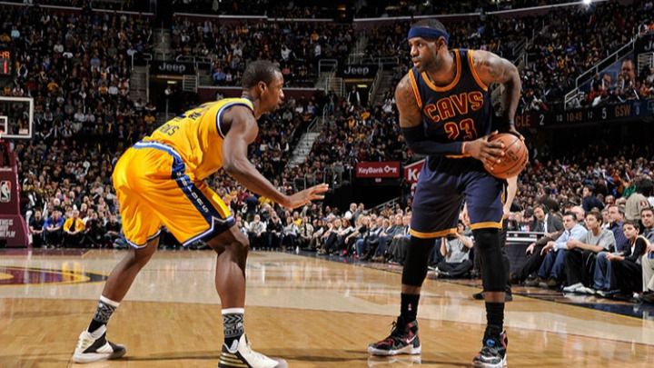 Finalísima de la NBA: los Warriors ganan el primer partido a Cleveland (104-89)