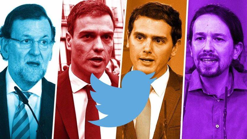 El Partido Popular, el 'rey' del Twitter en la competición a cuatro