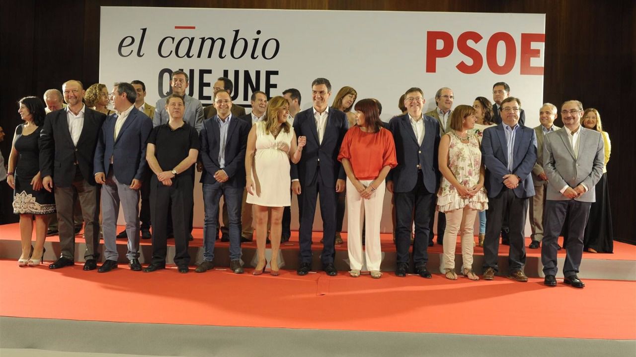 Andalucía, País Vasco y Castilla y León concentran la mitad de los escaños que pierde el PSOE