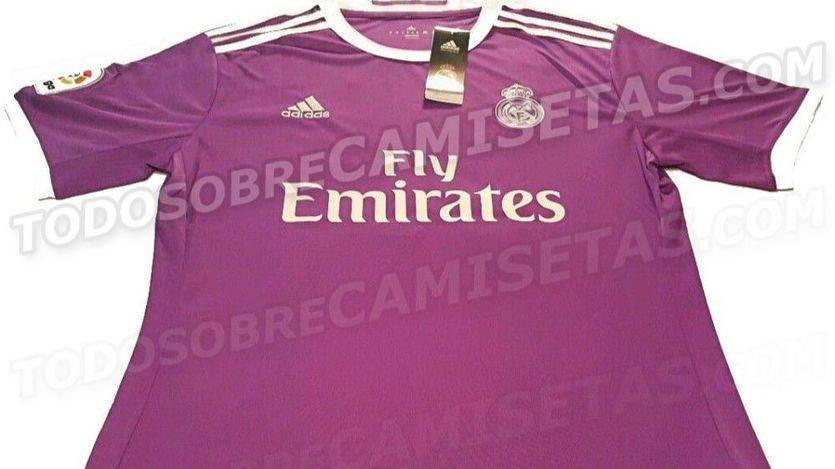 Primera y segunda camisetas del Real Madrid para la próxima temporada (+portero)