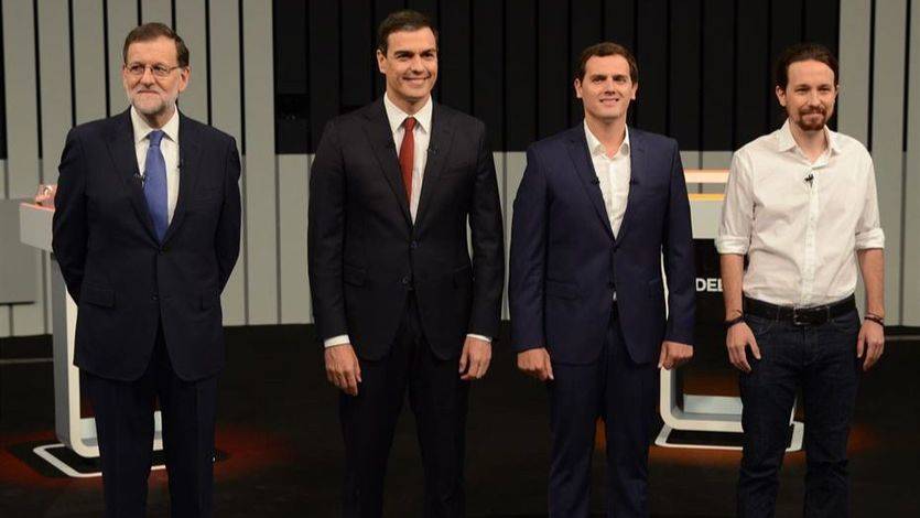 La fractura entre Sánchez e Iglesias difumina un debate centrado en la crítica a Rajoy