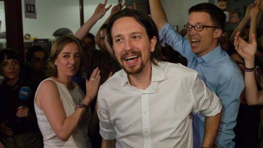 Pablo Iglesias ganó de nuevo a todos sus rivales, según la mayoría de encuestas