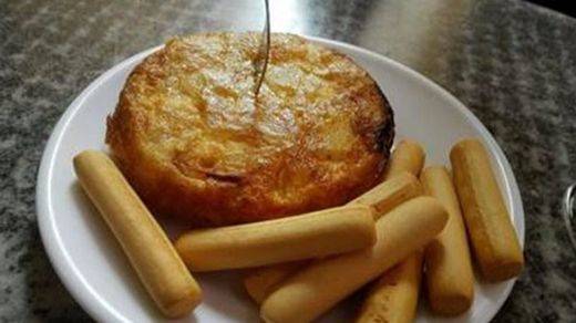 Tapa de tortilla de patatas