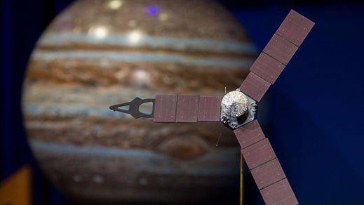 La nave Juno llega a Jupiter tras 5 años de intenso viaje