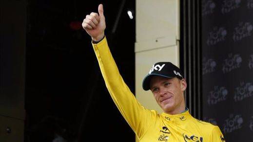 Froome se hace con el maillot amarillo y Contador se descuelga en la octava etapa