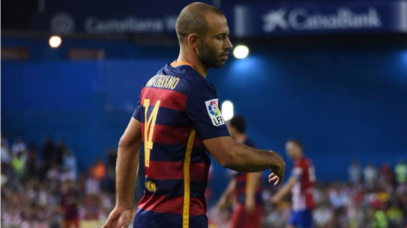 Mascherano, decisivo en el choque frente al Eibar.