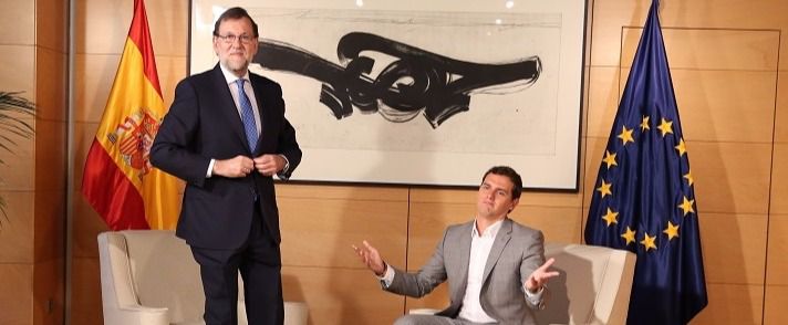Rajoy volverá a presionar a Rivera para abrir una negociación política sobre la investidura