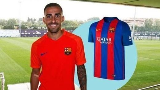 El Barça se apresura y sorteó camisetas de Paco Alcácer horas antes de ficharlo