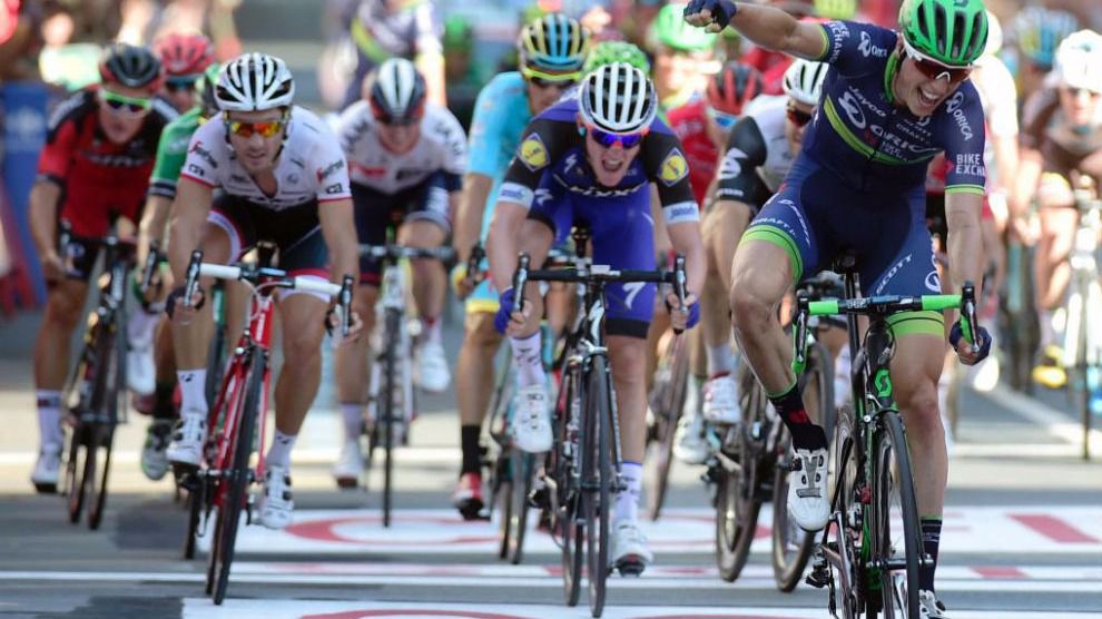 Vuelta: Keukeleire gana al sprint en Bilbao y las clasificaciones siguen igual
