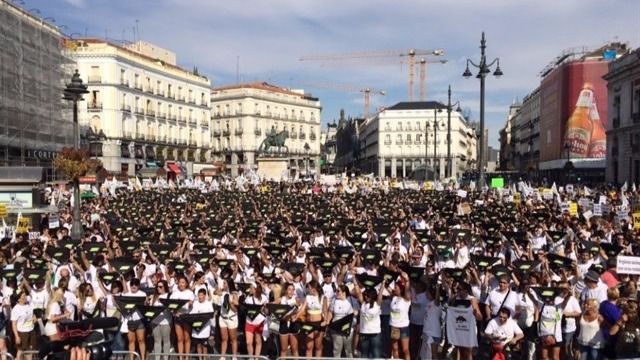 El PACMA congrega a miles de personas en Madrid en su manifestación antitaurina