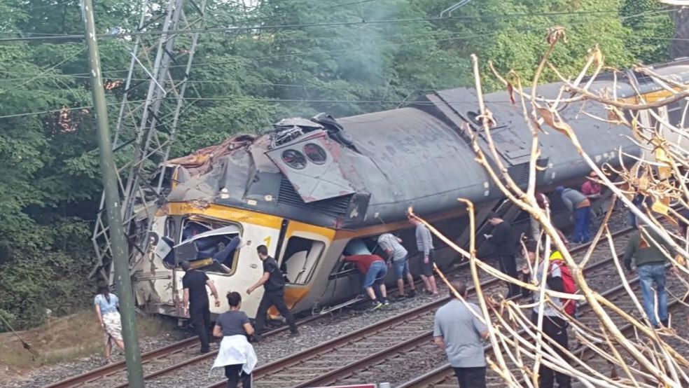 "Todo apunta a un exceso de velocidad" como causa del mortal accidente de tren en O Porriño