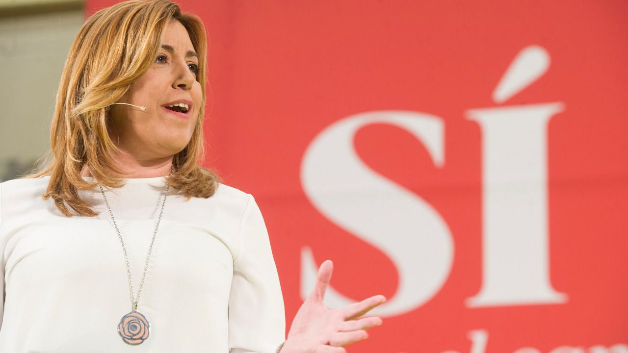 Susana Díaz insinúa que el PSOE debería dejar gobernar a un candidato del PP distinto a Rajoy