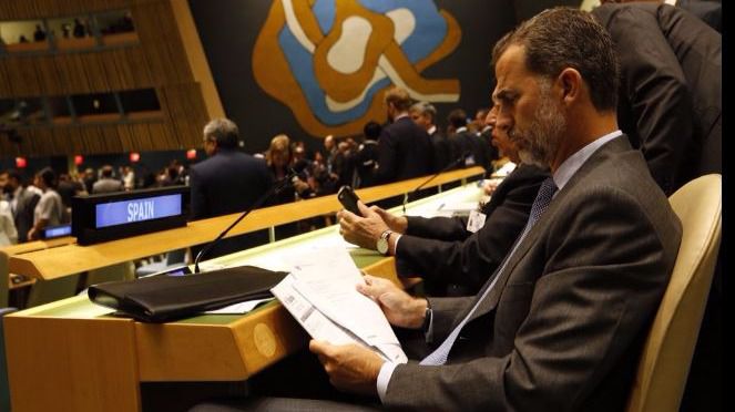 El Rey hace un llamamiento en la ONU para acoger refugiados "en la medida de las capacidades" de cada país