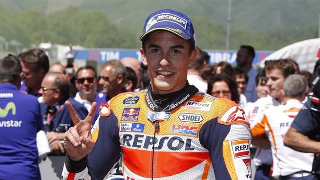 Márquez reina en Alcañiz y afianza su ventaja ante Lorenzo y Rossi