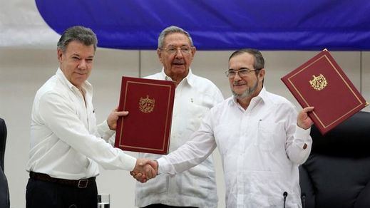 Gobierno colombiano y las FARC firman este lunes la tan ansiada paz