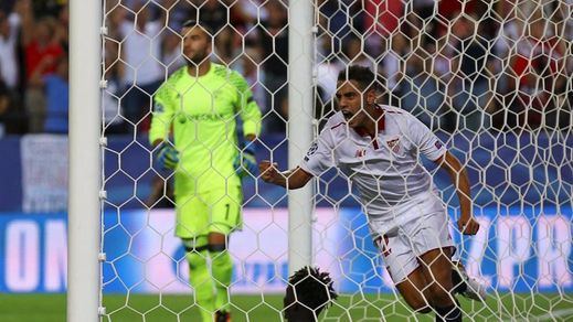 Champions: el Sevilla sufre para abrir el cerrojo del Lyon (1-0)