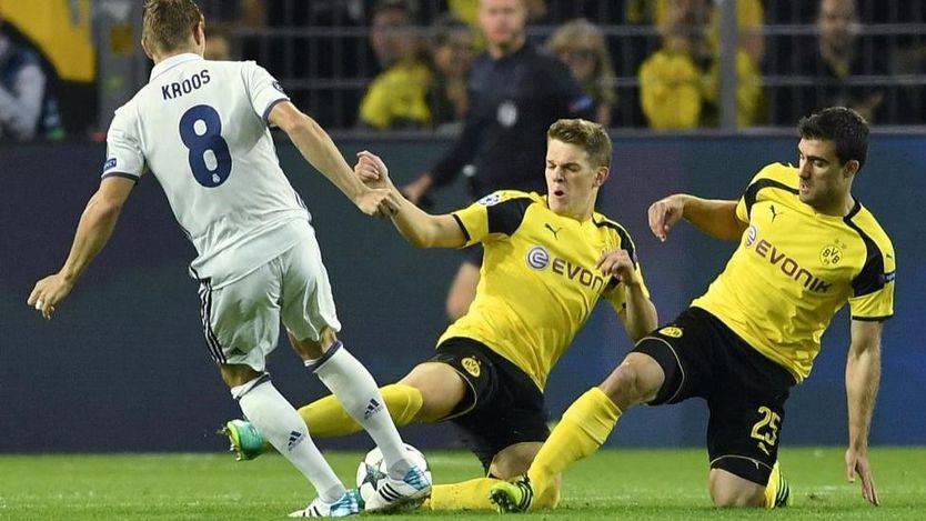 Champions: el Madrid, erre que erre: vuelve a despistarse y a encajar el empate en Dortmund en los minutos finales (2-2)