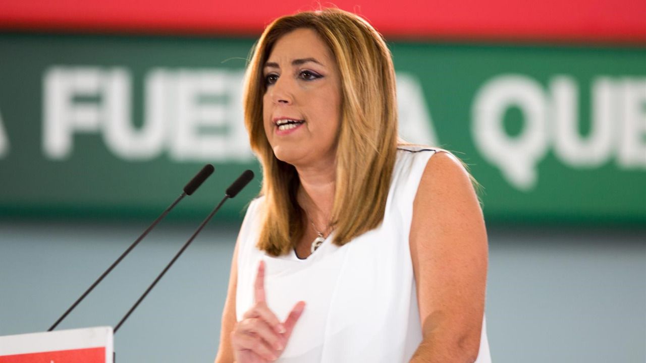 Una conciliadora Susana Díaz se apunta al congreso de Sánchez pero no desvela si se presentará ni le cuestiona