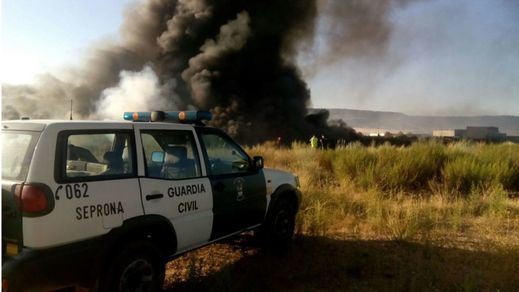 Convocada una manifestación el 15 de octubre en Guadalajara para pedir responsabilidades por los incendios en Chiloeches