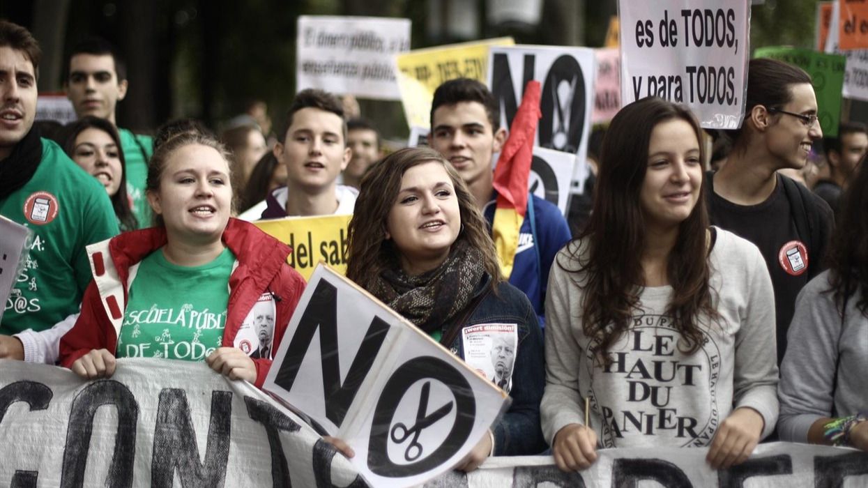 Huelga de enseñanza 26-O: así se ha vivido en toda España